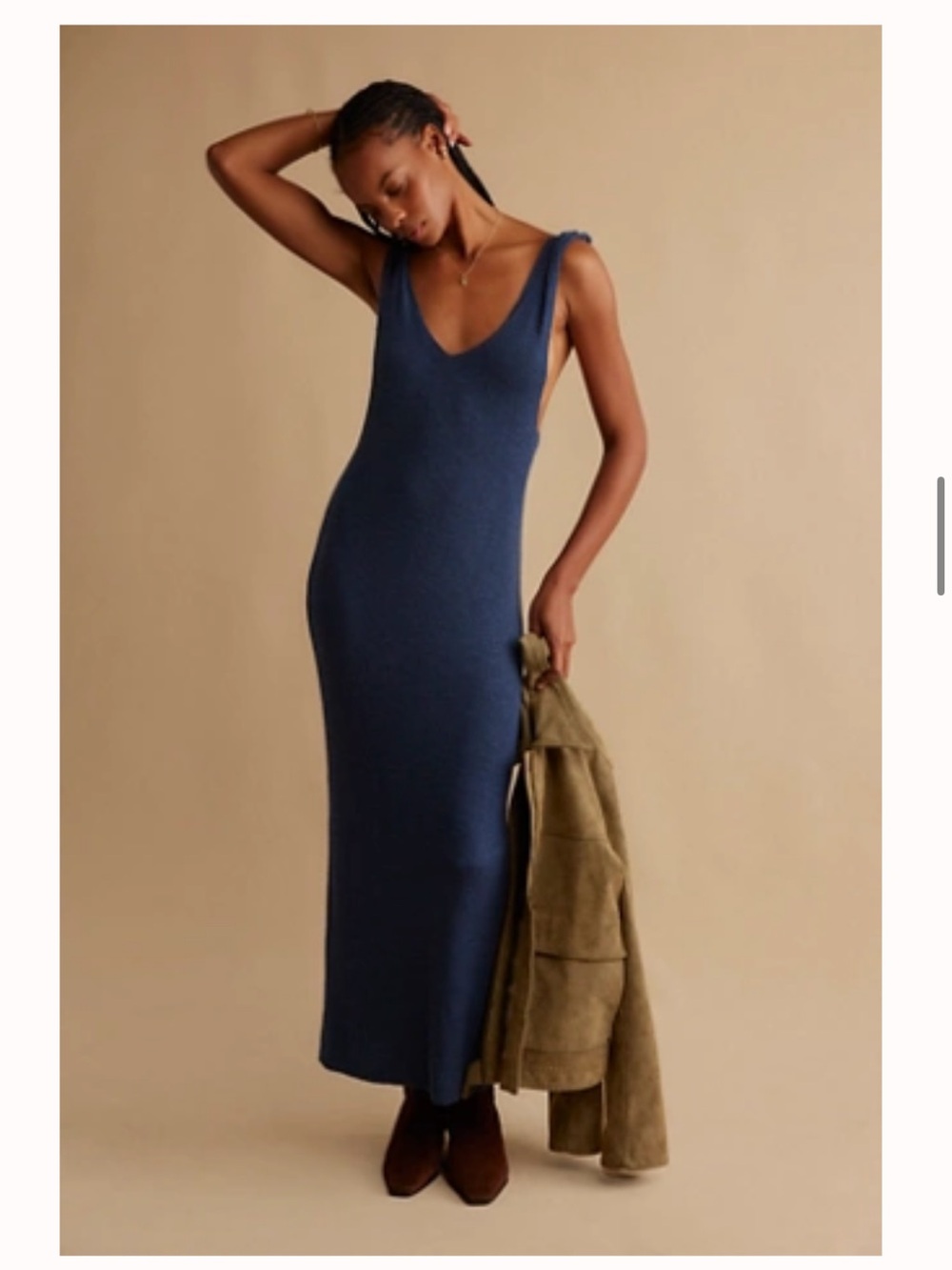 Free People Knit Tank Maxi Dress